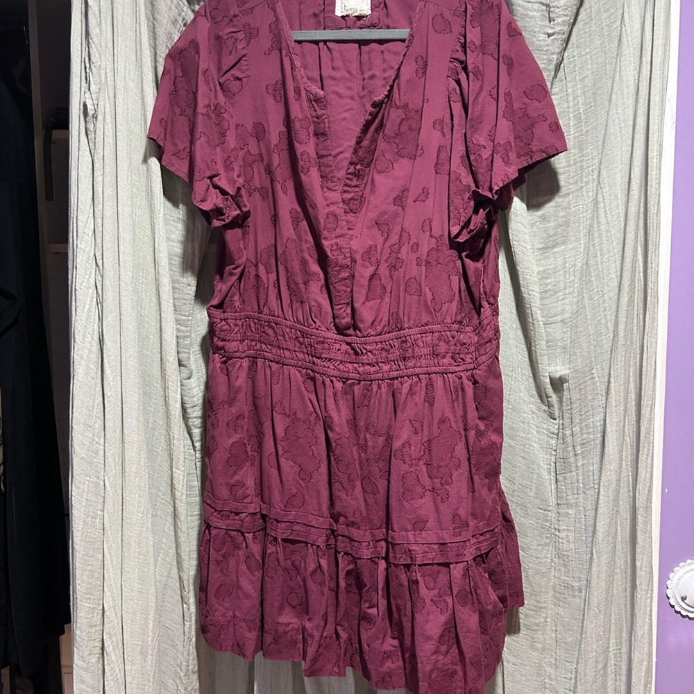 Elegant Plum Dress